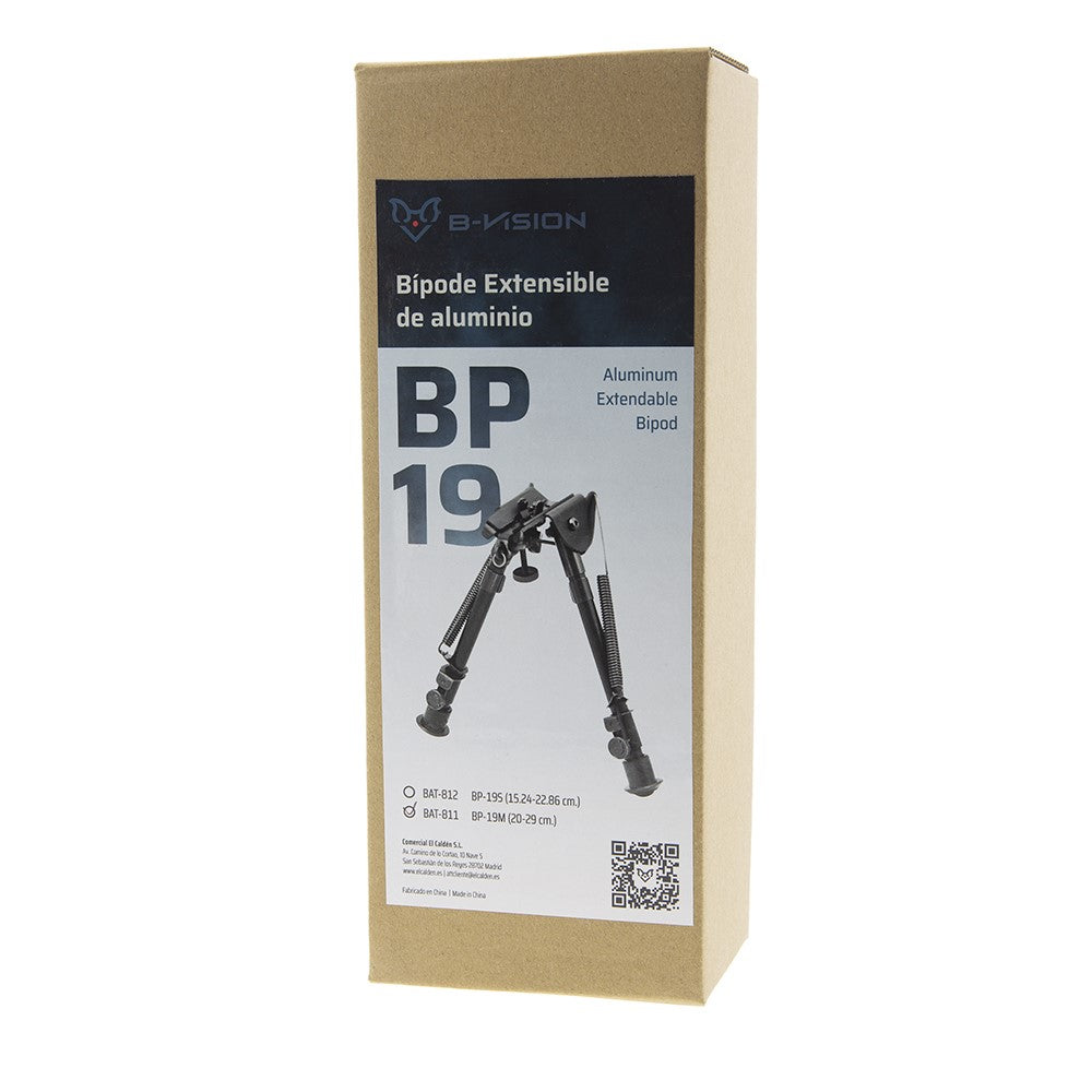 Bípode B-Vision extensible BP-19M 20–29 cm