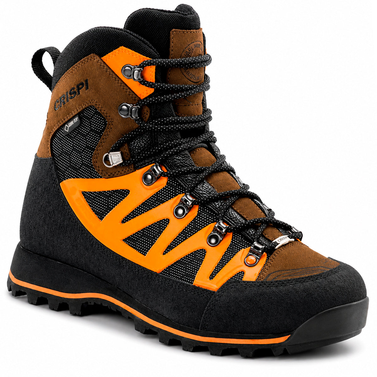 Botas de caza CRISPI Ascent EVO GTX Brown Orange Gore-Tex