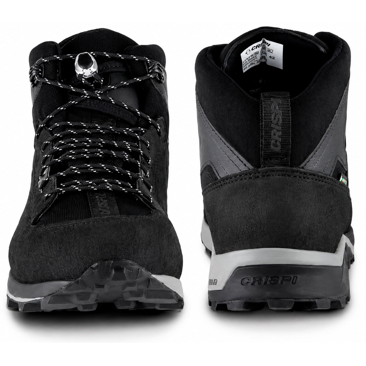 Botas de senderismo CRISPI Attiva Mid GTX Black Grey Gore-Tex