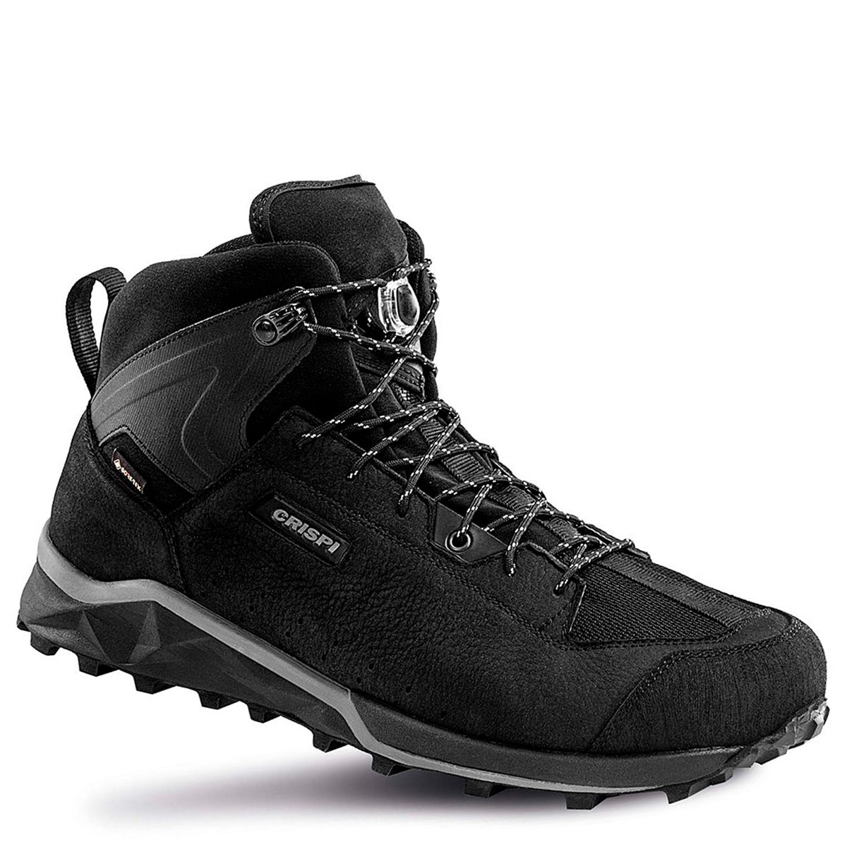 Botas de senderismo CRISPI Attiva Mid GTX Black Grey Gore-Tex