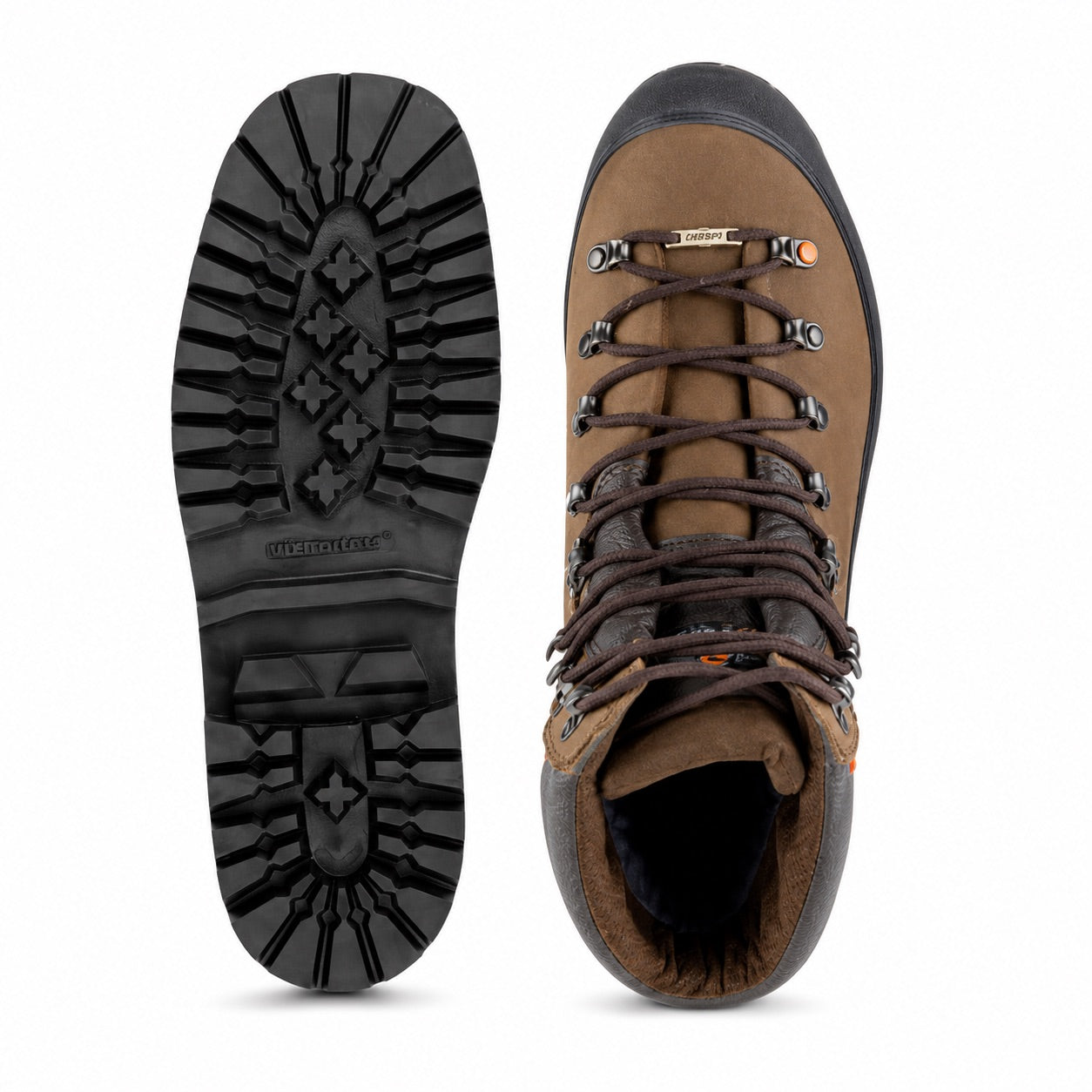 Botas de alta montaña CRISPI Super Granite GTX Forest con crampón integrado