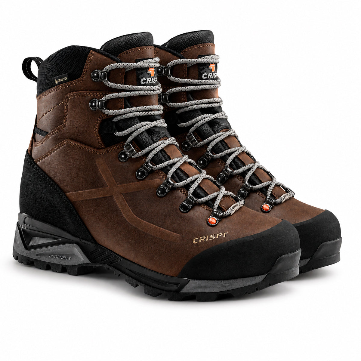 Botas de caza CRISPI Valdres Pro GTX Brown Grey Gore-Tex