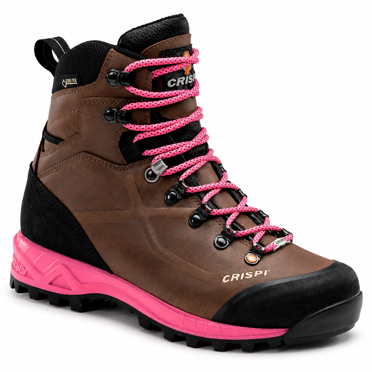 Botas de caza CRISPI Valdres S.E. GTX Brown Magenta Gore-Tex