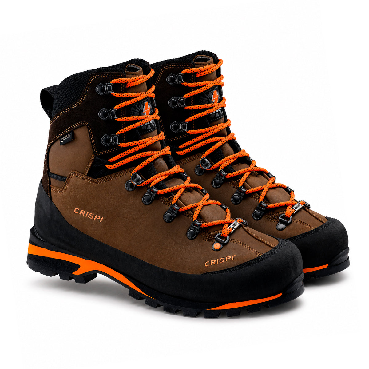 Botas de caza de alta montaña CRISPI Wasatch GTX Dark Brown