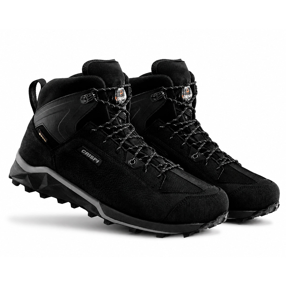 Botas de senderismo CRISPI Attiva Mid GTX Black Grey Gore-Tex