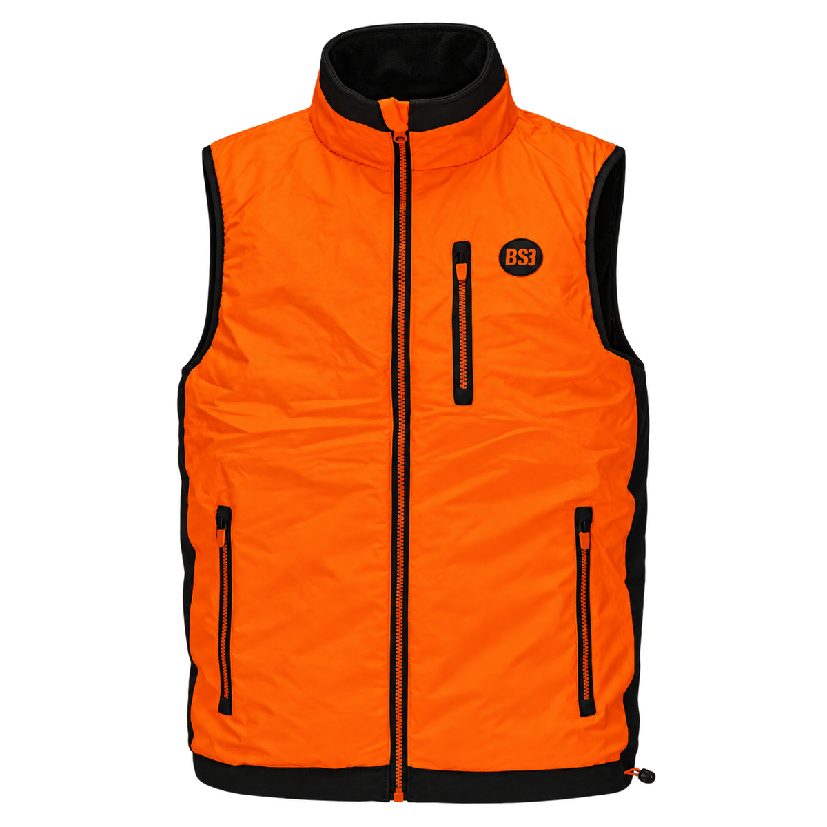 Chaleco reversible Benisport Todoque, cara naranja