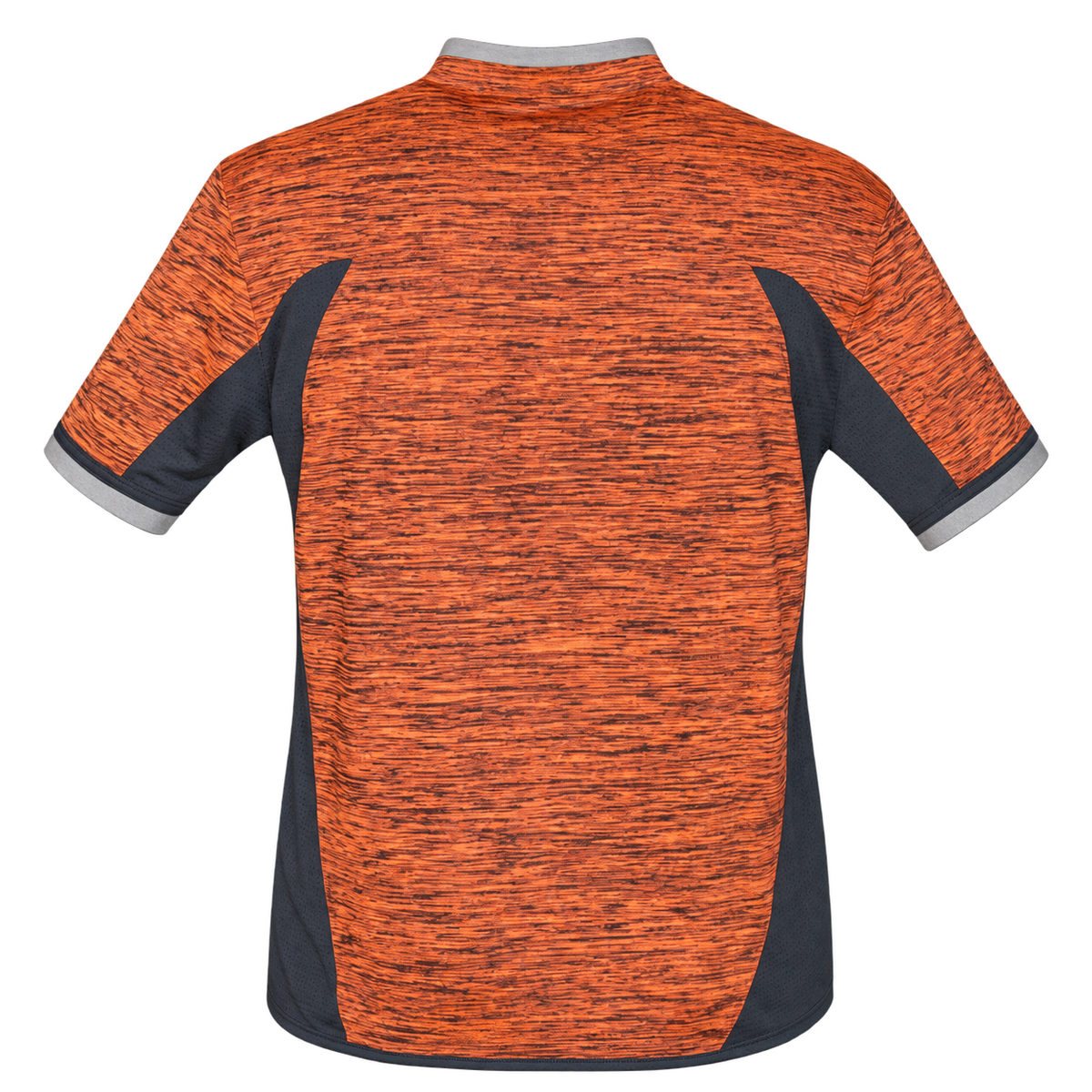 Camiseta técnica Benisport Hiking naranja de manga corta, vista trasera
