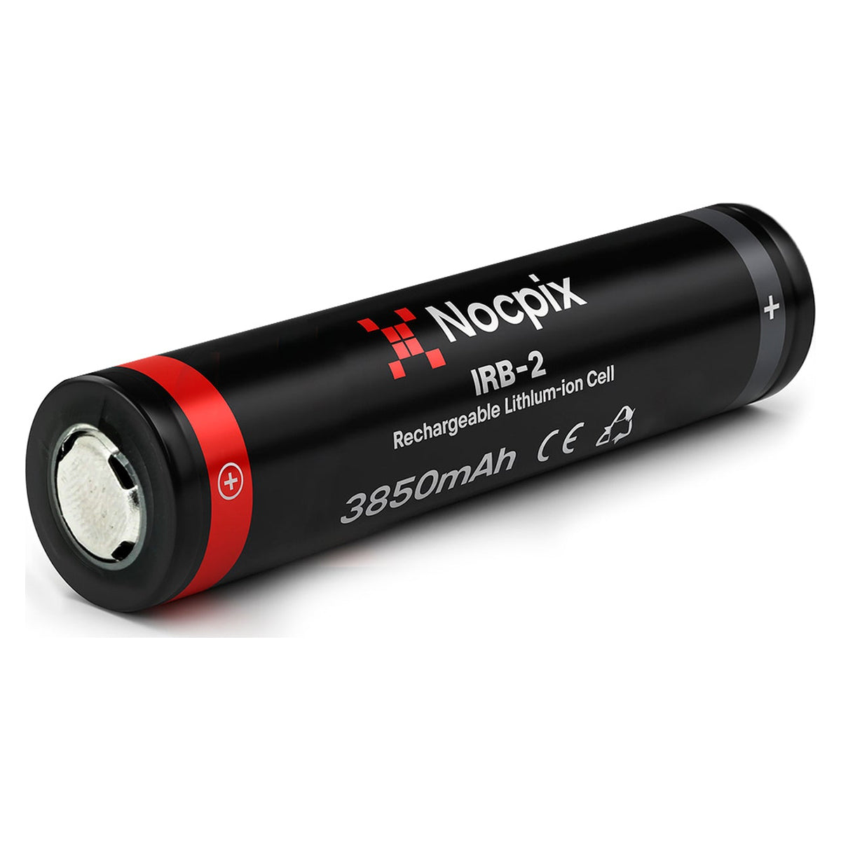 Batería Nocpix IRB-2 18650 recargable de 3850 mAh · vista 1