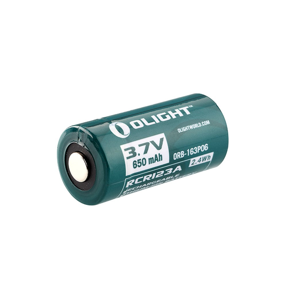 Pila recargable RCR123A 650 mAh con PCB Olight