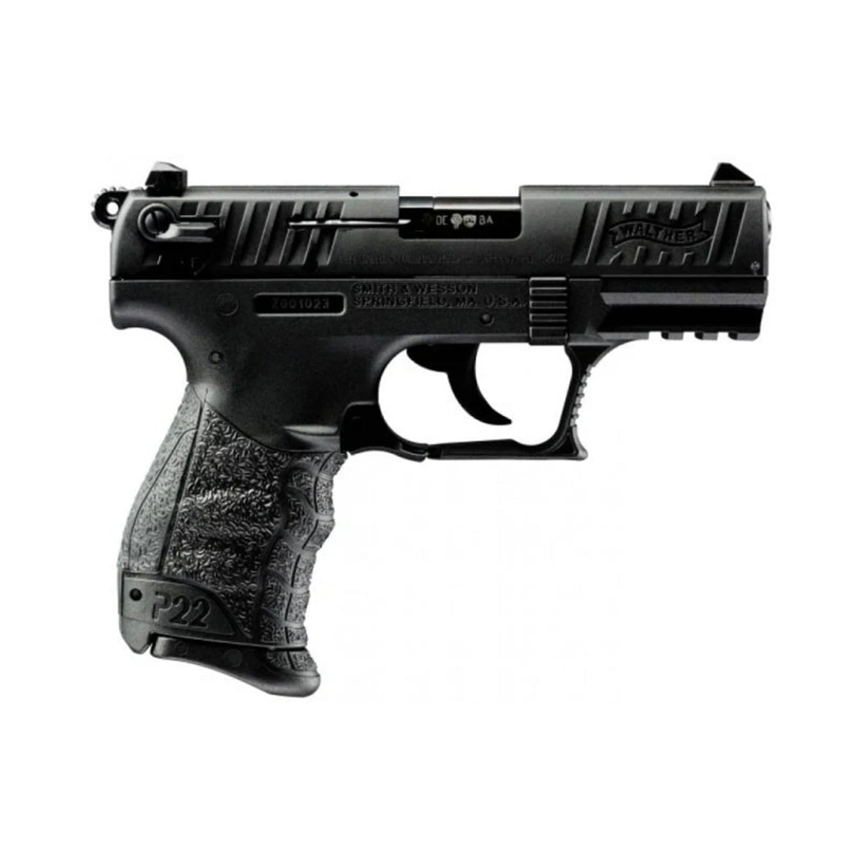 Pistola Semiautomática WALTHER P22Q 3.4" 22 LR