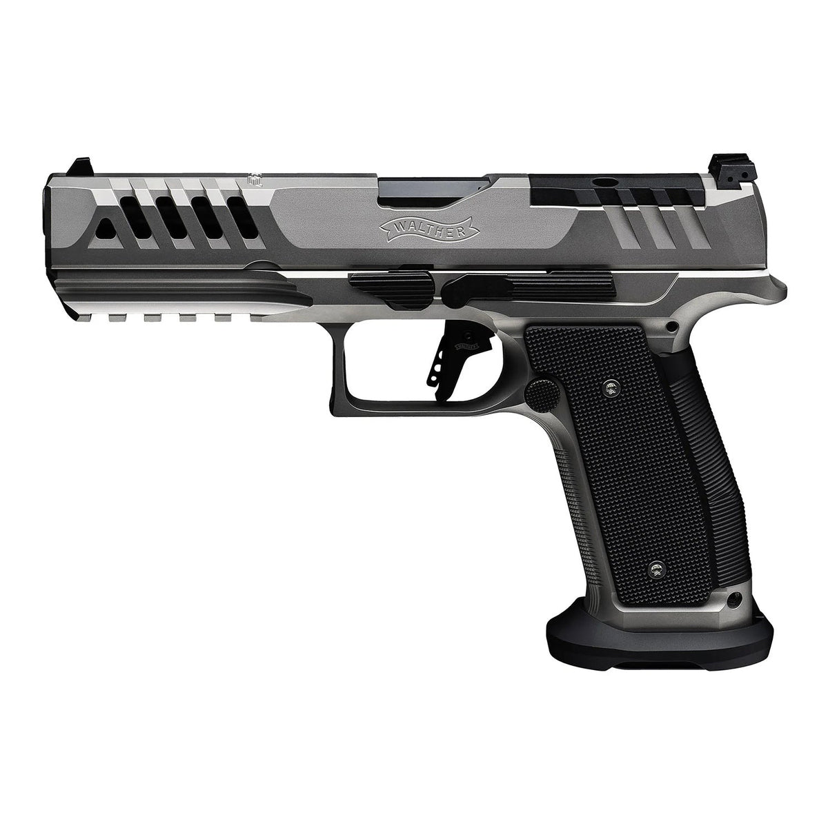 Pistola Semiautomática WALTHER PDP SF Match 5" OR Black Tie 9mm