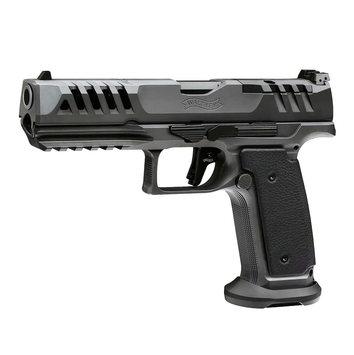 Pistola Semiautomática WALTHER PDP SF Match 5" OR Cavalier Gray 9mm