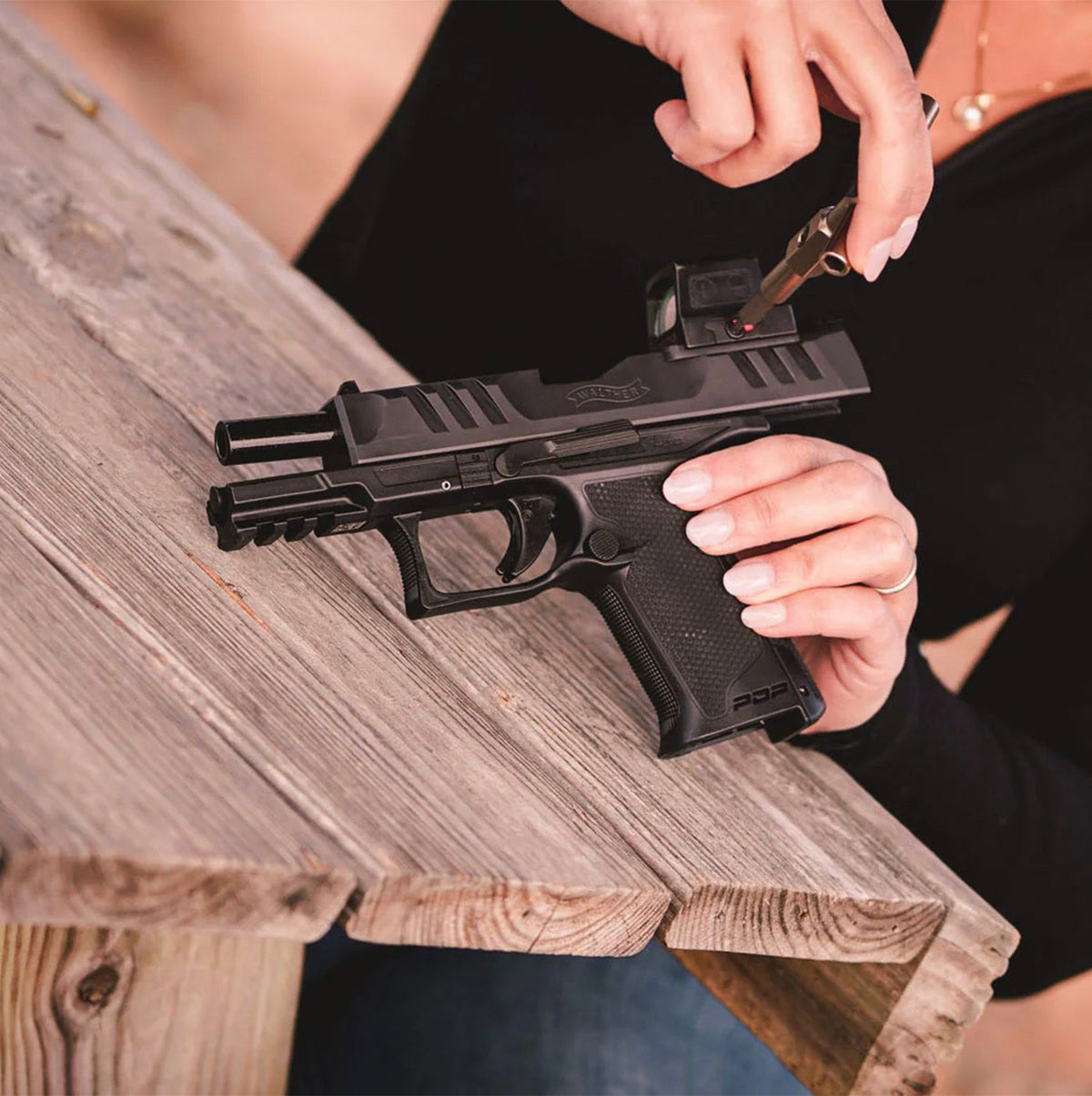 Pistola Semiautomática WALTHER PDP F Series 4" 9mm