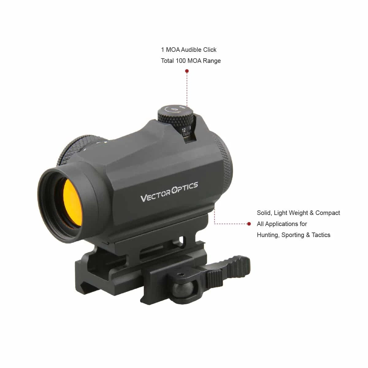 Punto Rojo Vector Optics Maverick-II 1x22 GenII