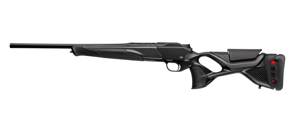Rifle de cerrojo rectilíneo BLASER R8 Ultimate Carbon Leather