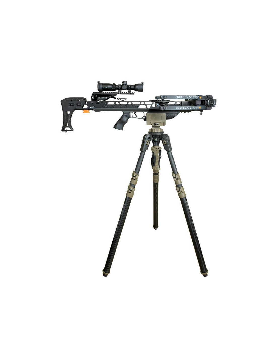 Trípode Primos Trigger Stick Apex de fibra de carbono