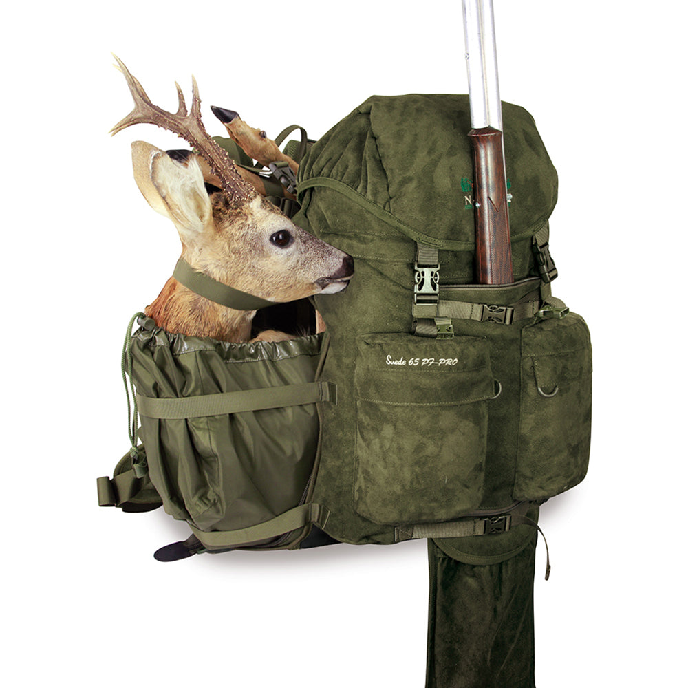Mochila de caza porta-rifle Nature by Marsupio Suede 65 litros PF Pro
